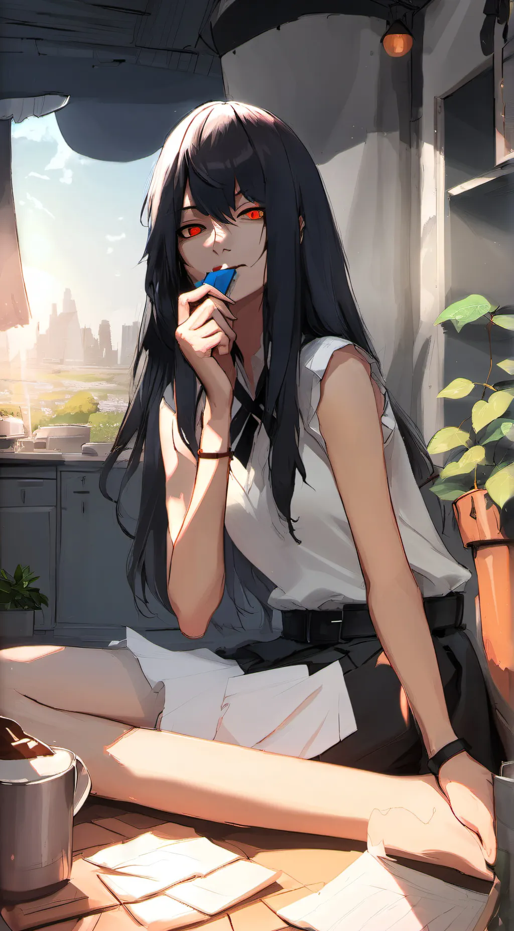 ai character: Emma background