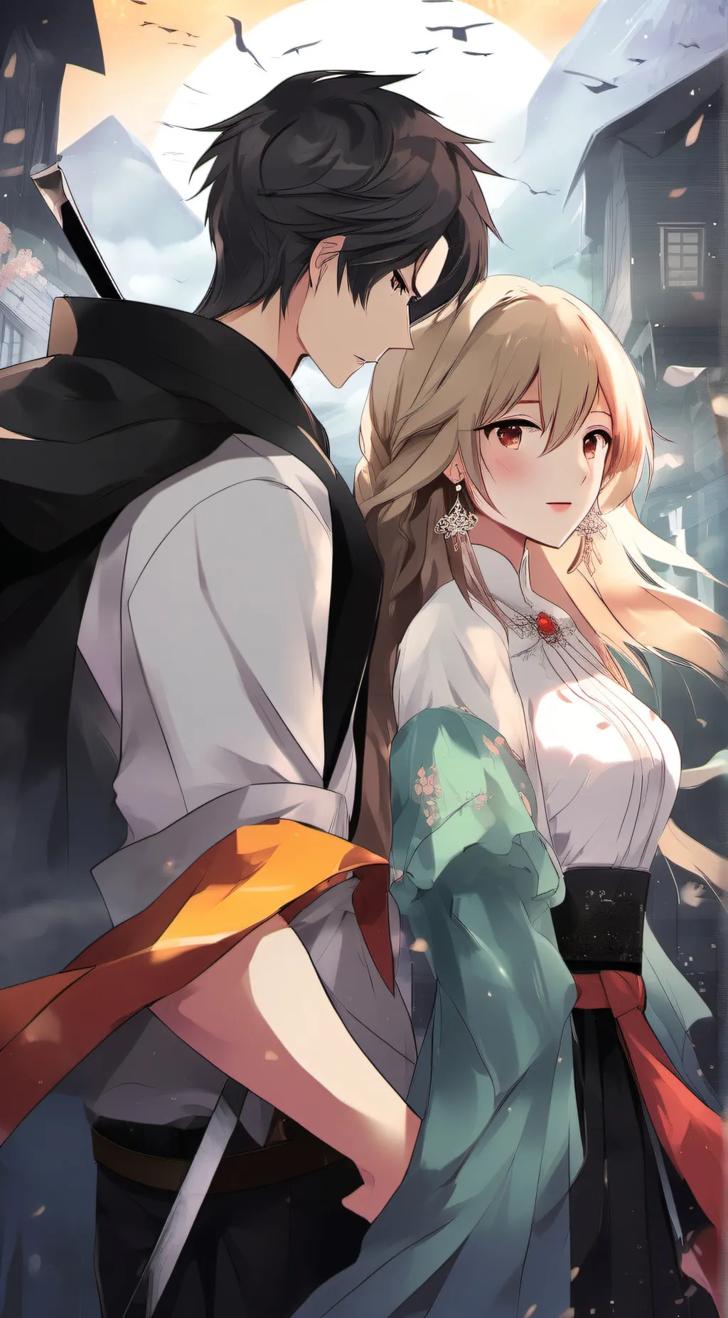 ai character: ellah  background