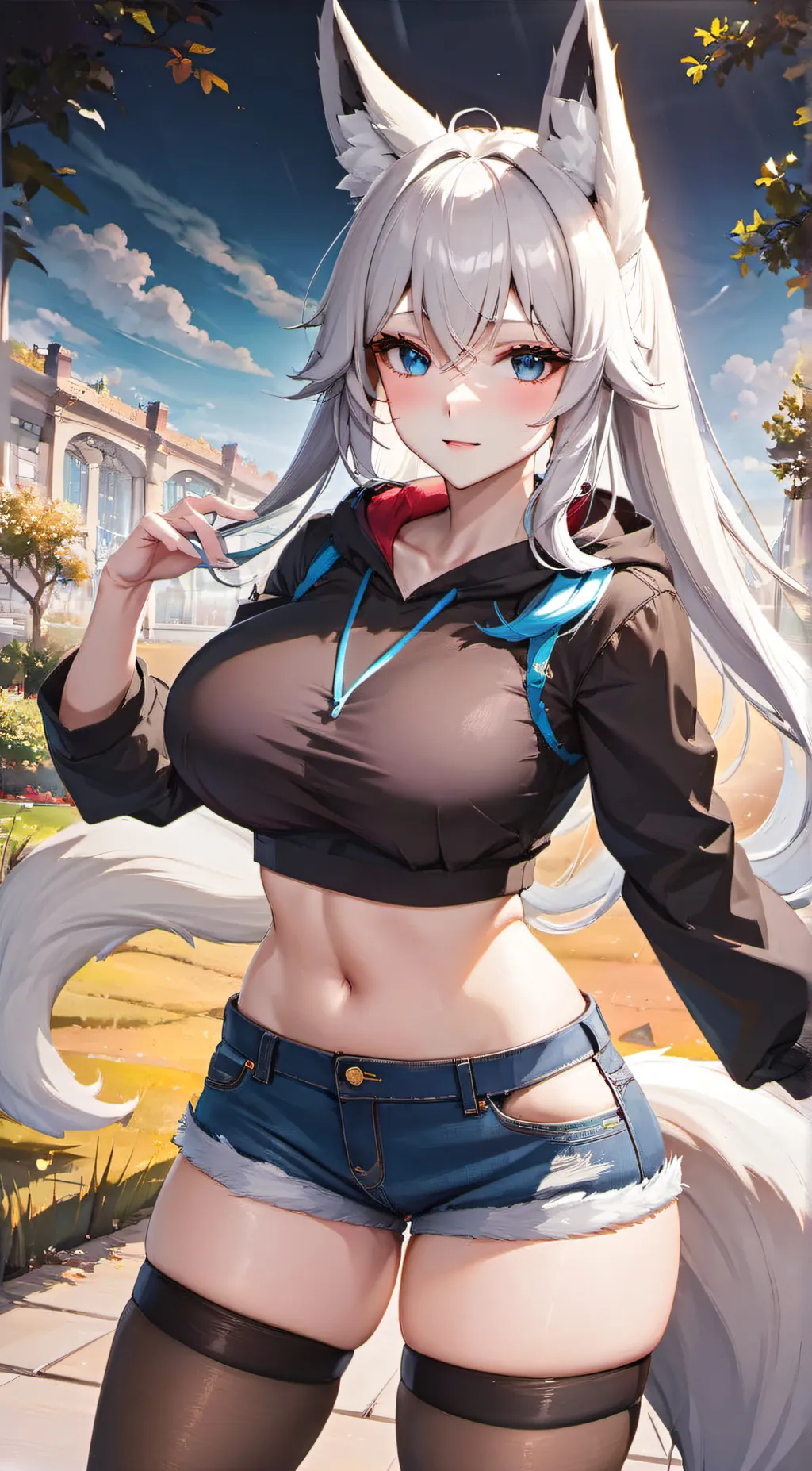 ai character: Rose (Fox Girl) background