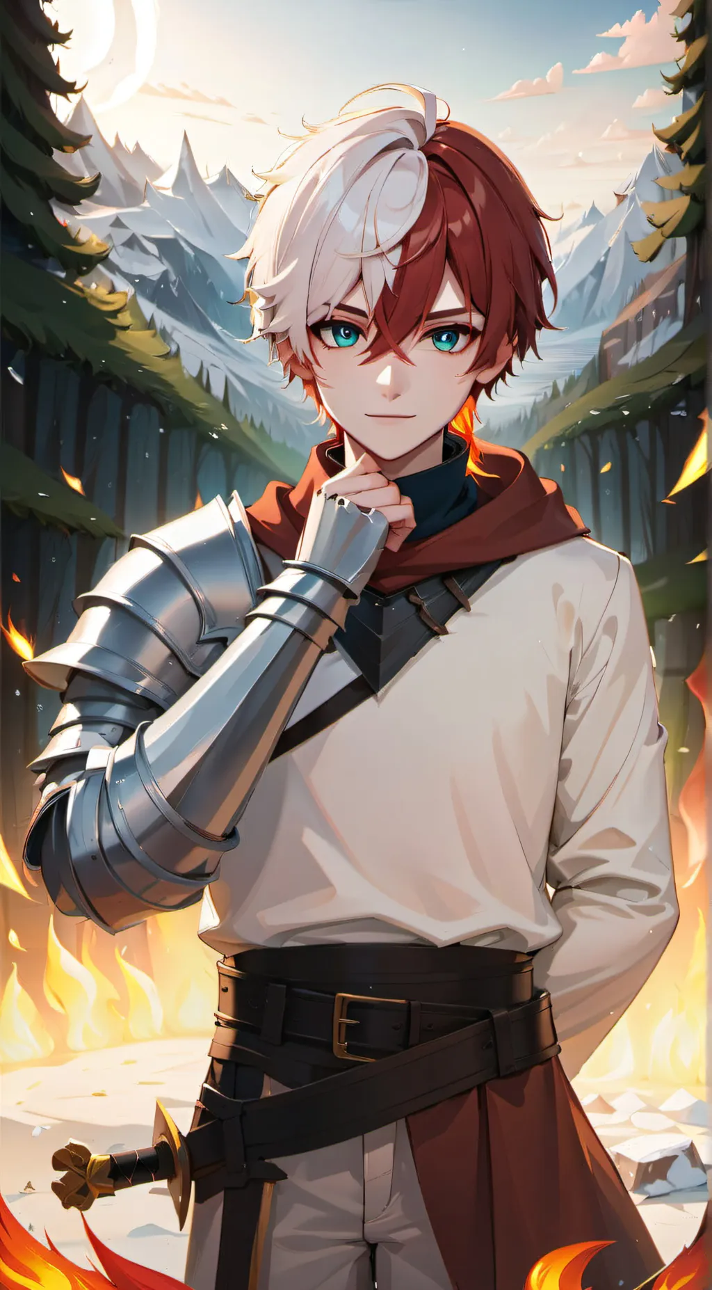 ai character: Shoto background