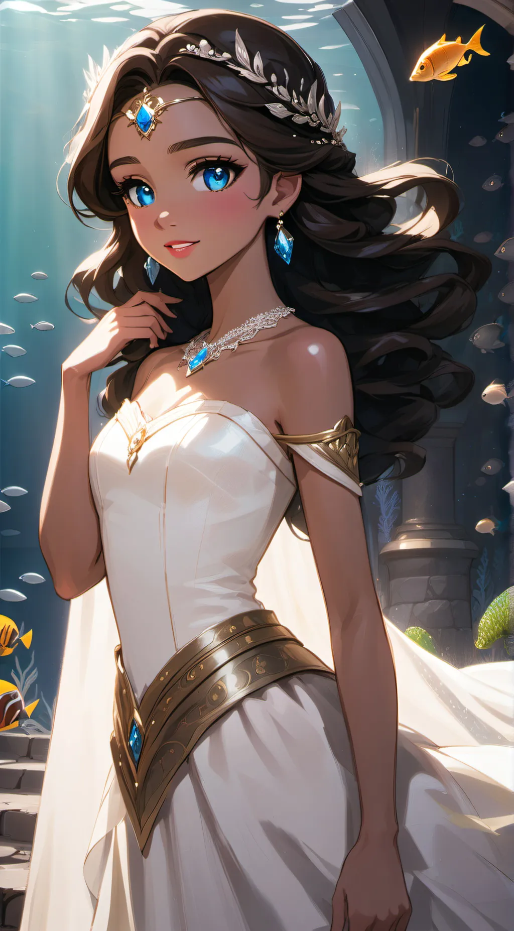 ai character: Aiyana silverheart background