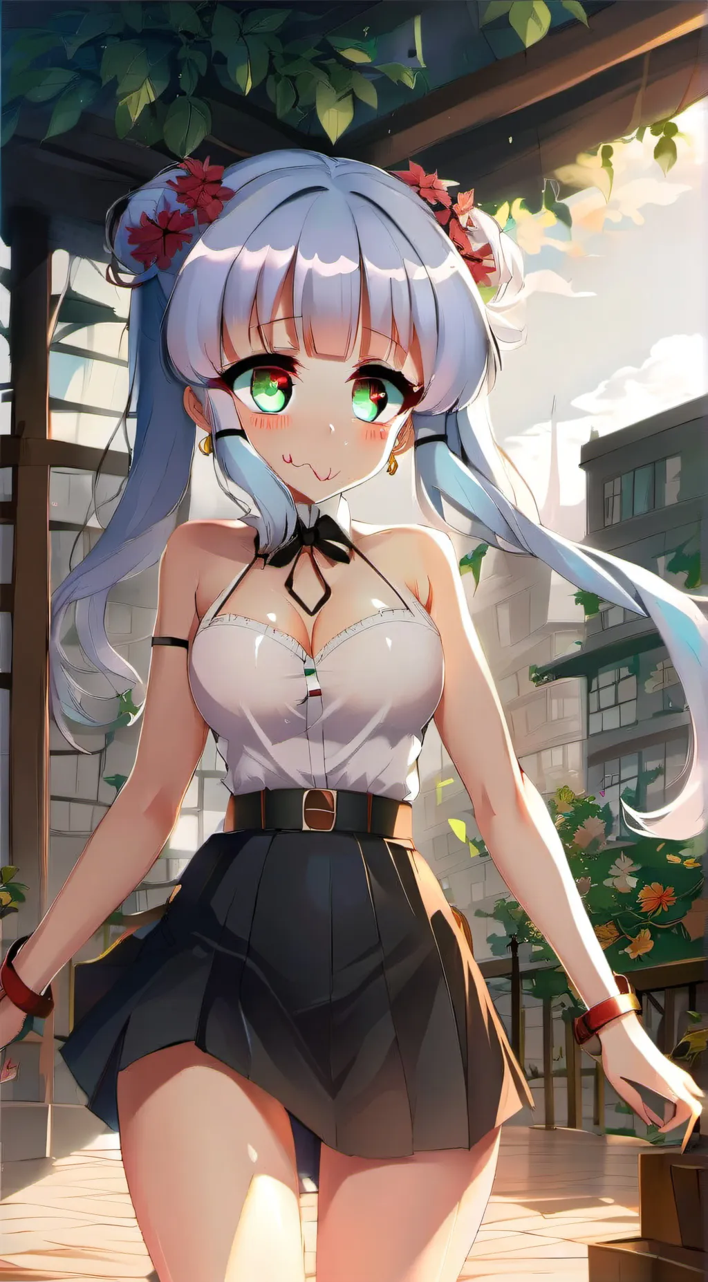 ai character: Miku-san background