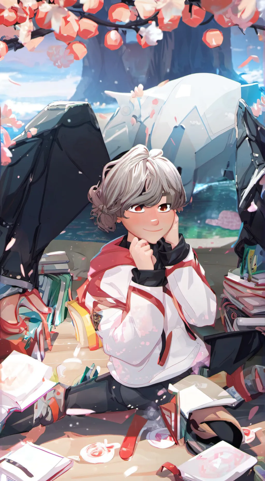 ai character: Zepto boyfriend  background