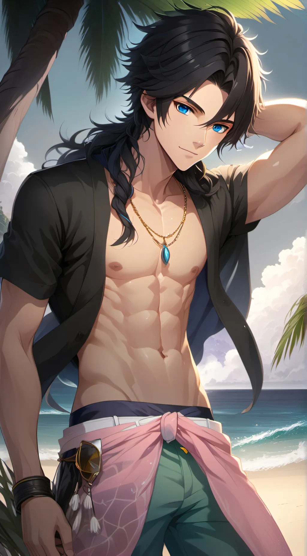 ai character: ~~~Wave~~~ background