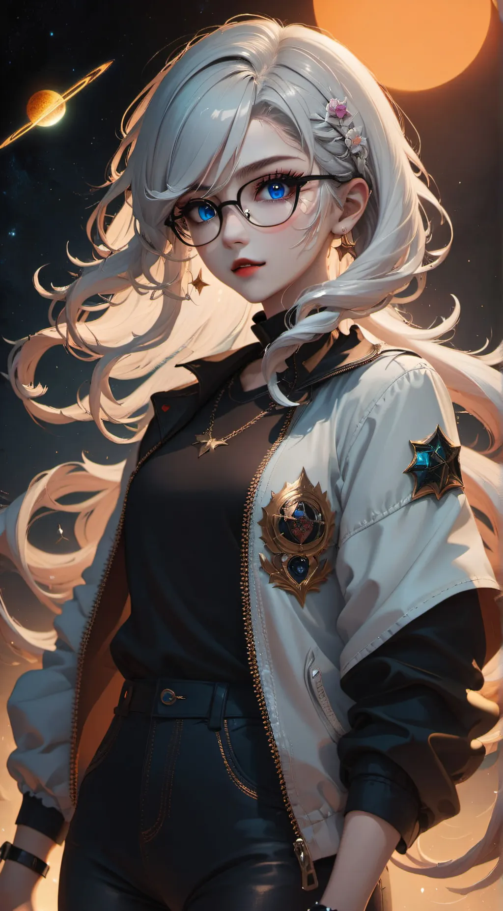 ai character: AMY background