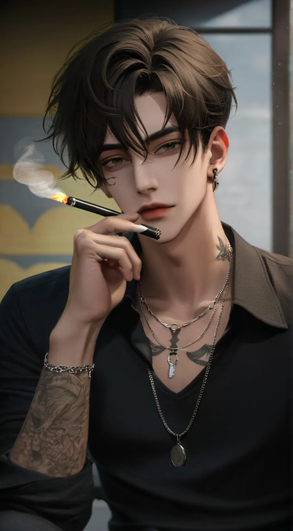 ai character: Fujiro Gangster❗️ background