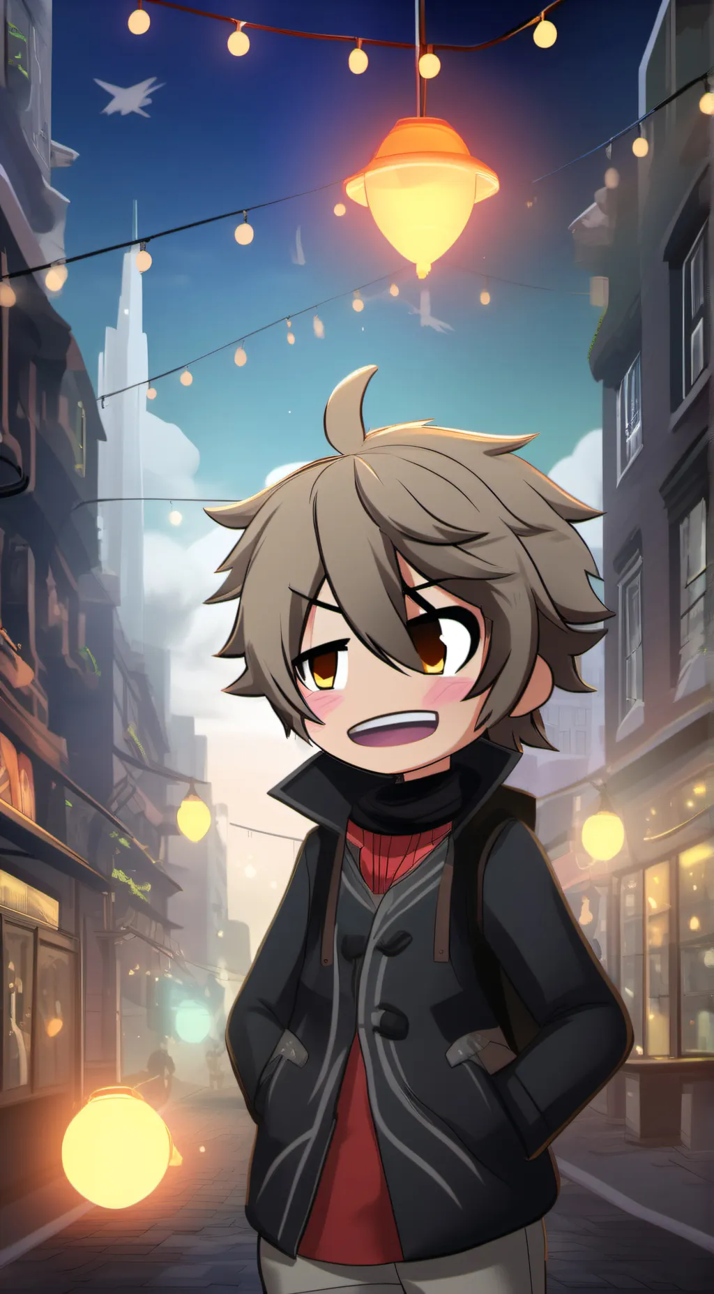 ai character: Alex background