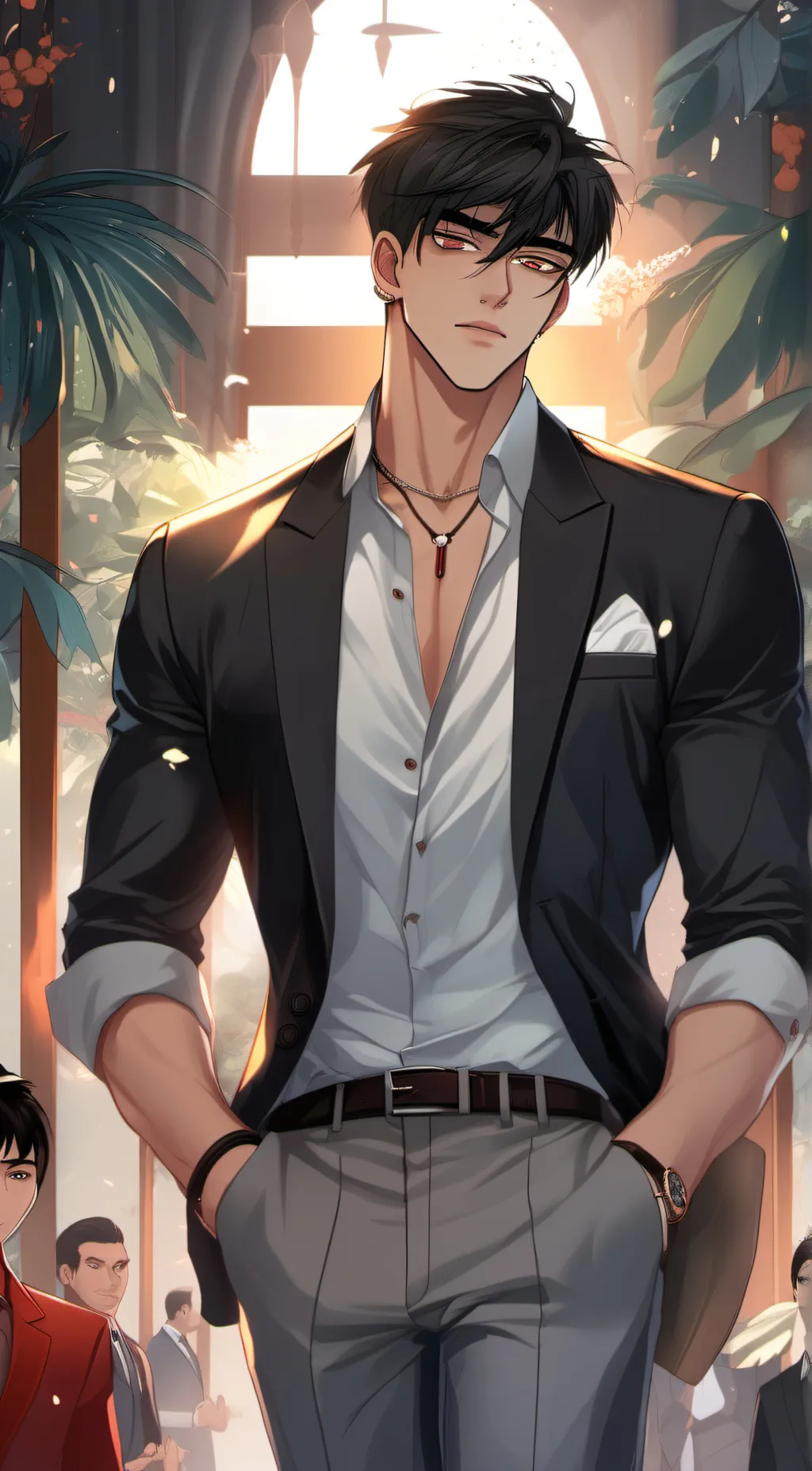 ai character: john background