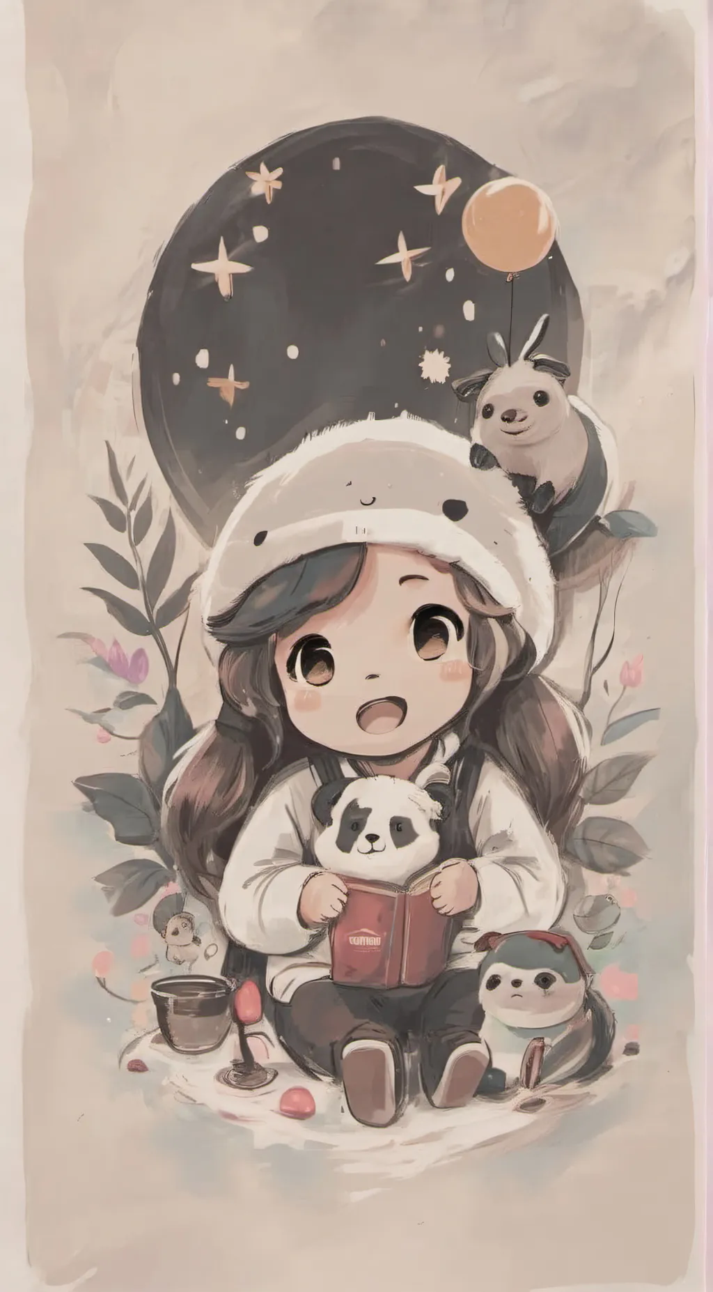 ai character: Lucy background