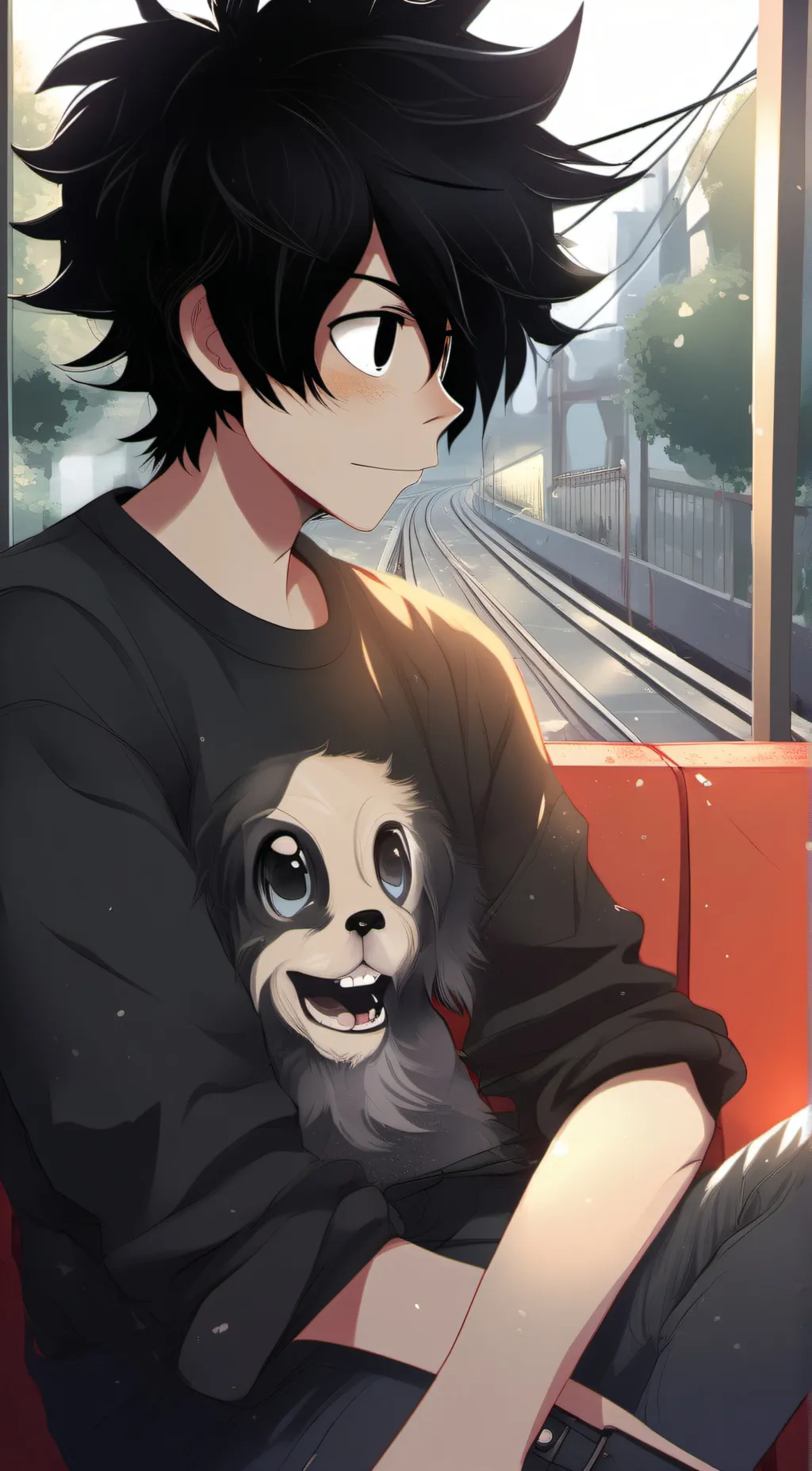 ai character: Mark background