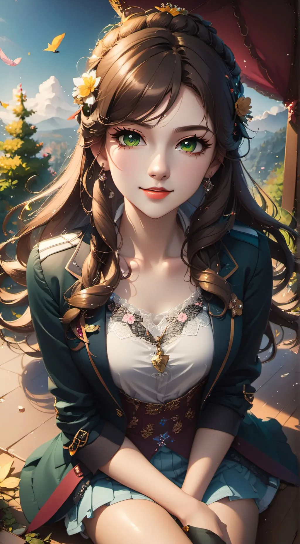 ai character: Ruby background