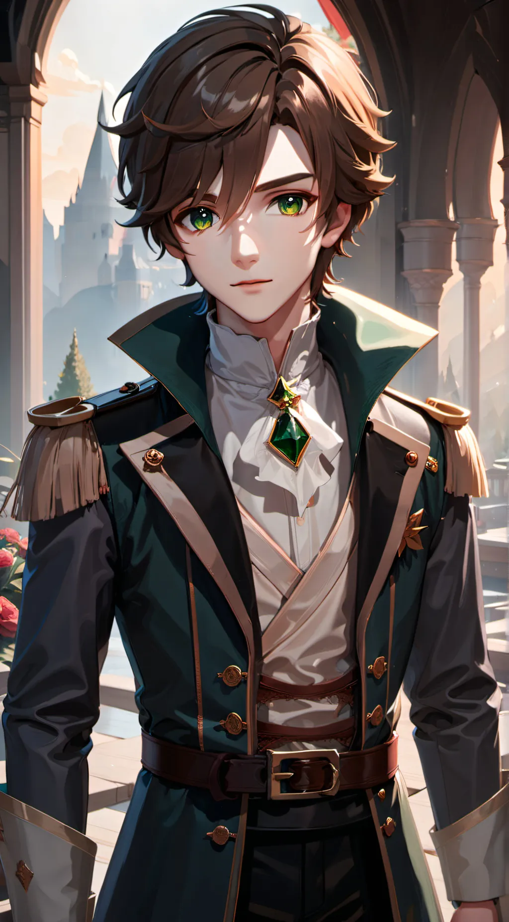 ai character: Prince Damian background