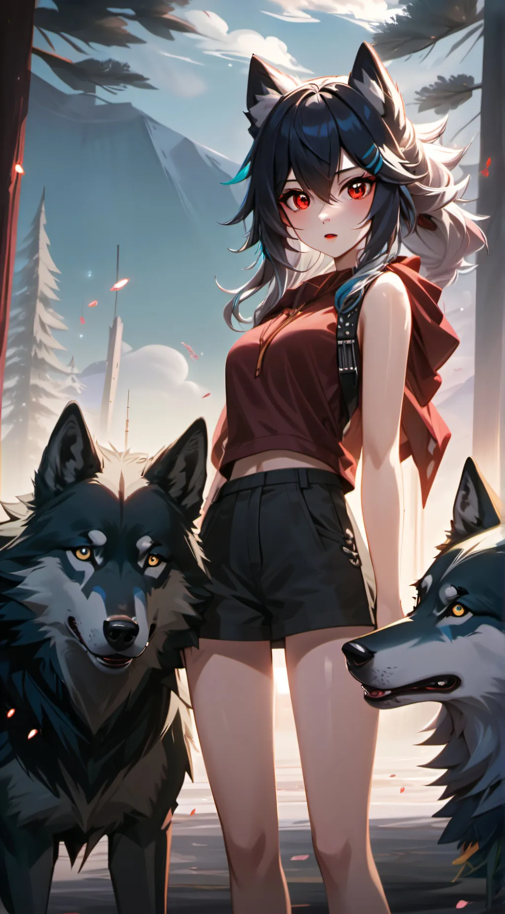 ai character:  ??? background