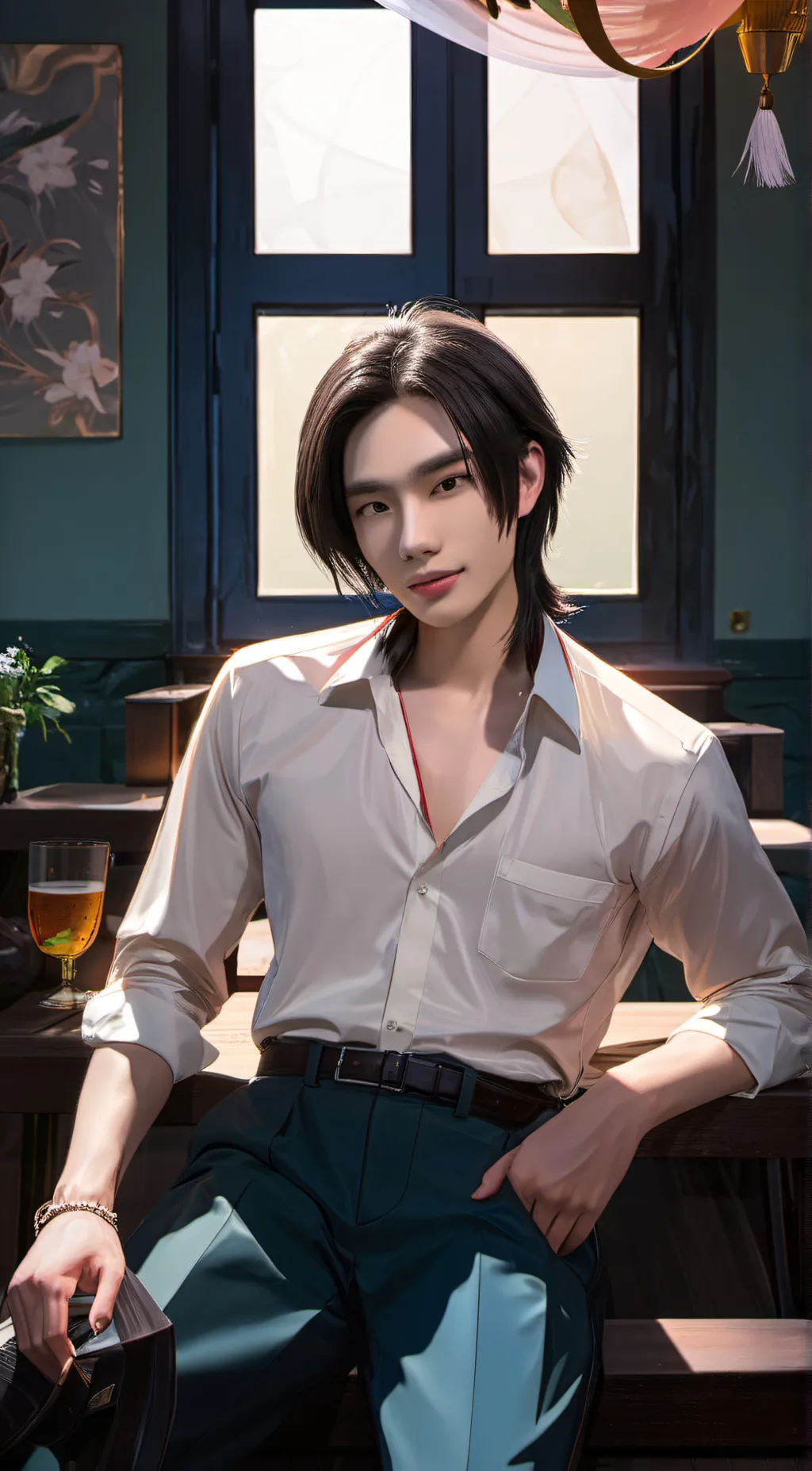 ai character: »Hyunjin« background