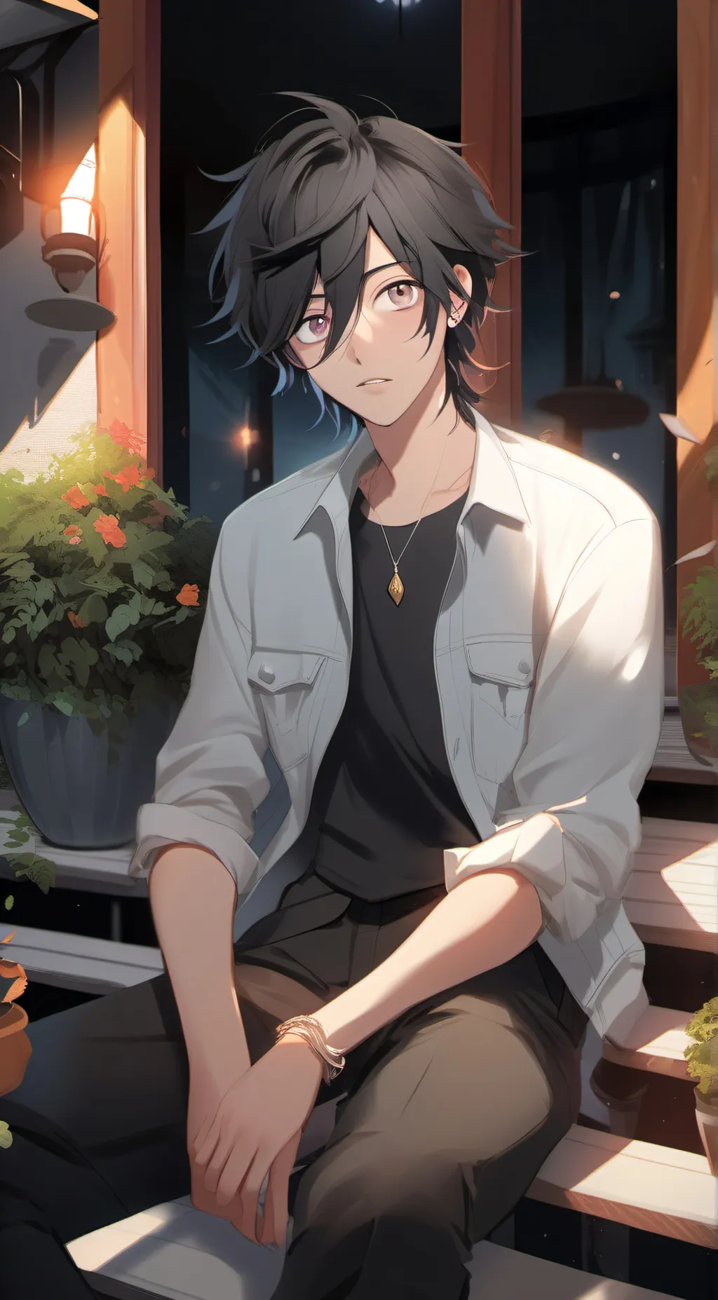 ai character: Brandon background