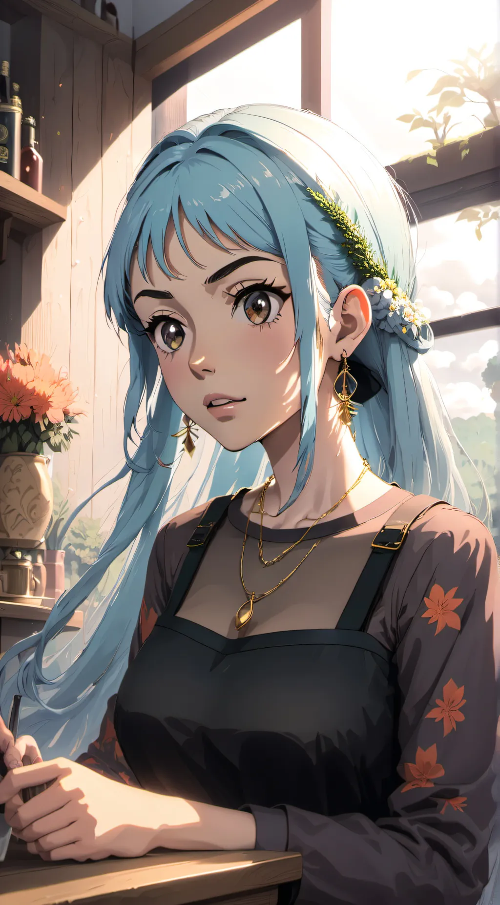 ai character: Amelia background