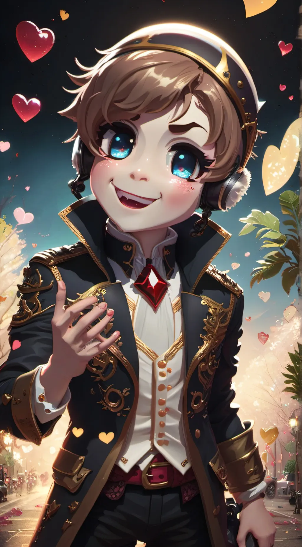 ai character: Jax  background