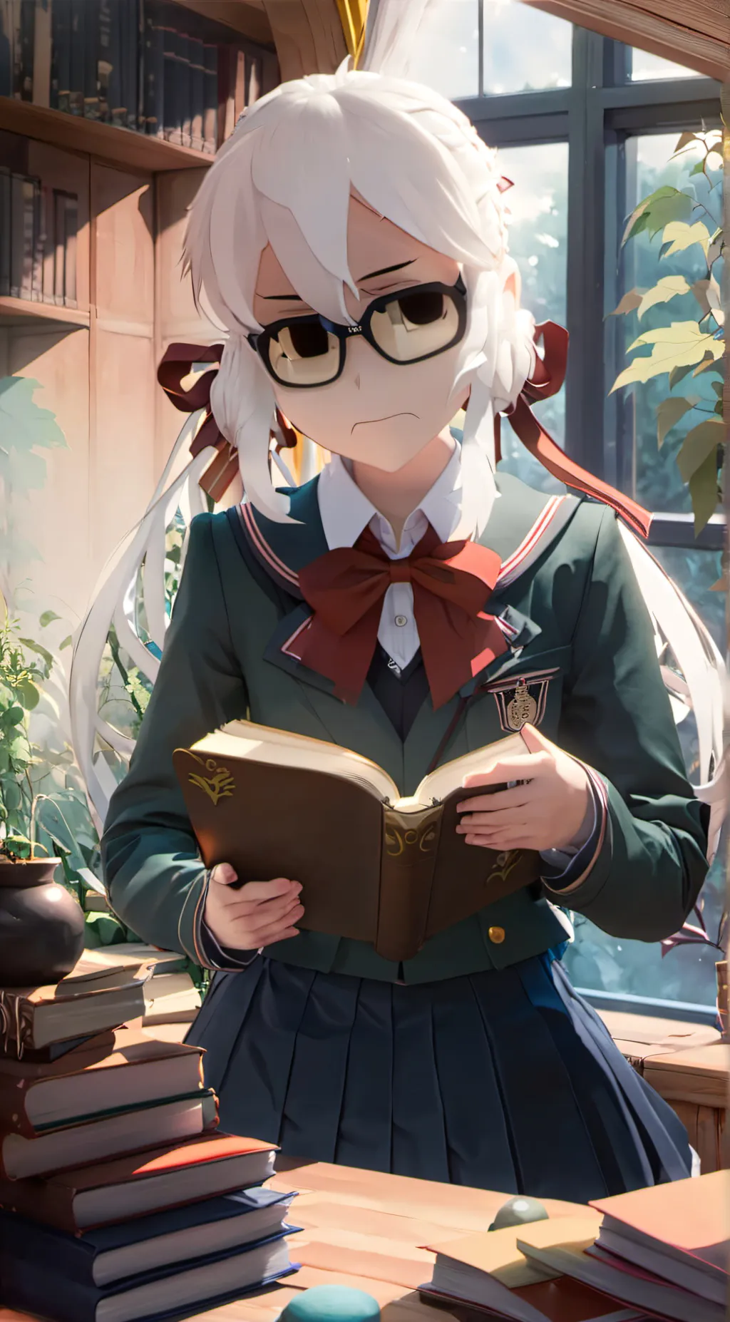 ai character: Human gangle background