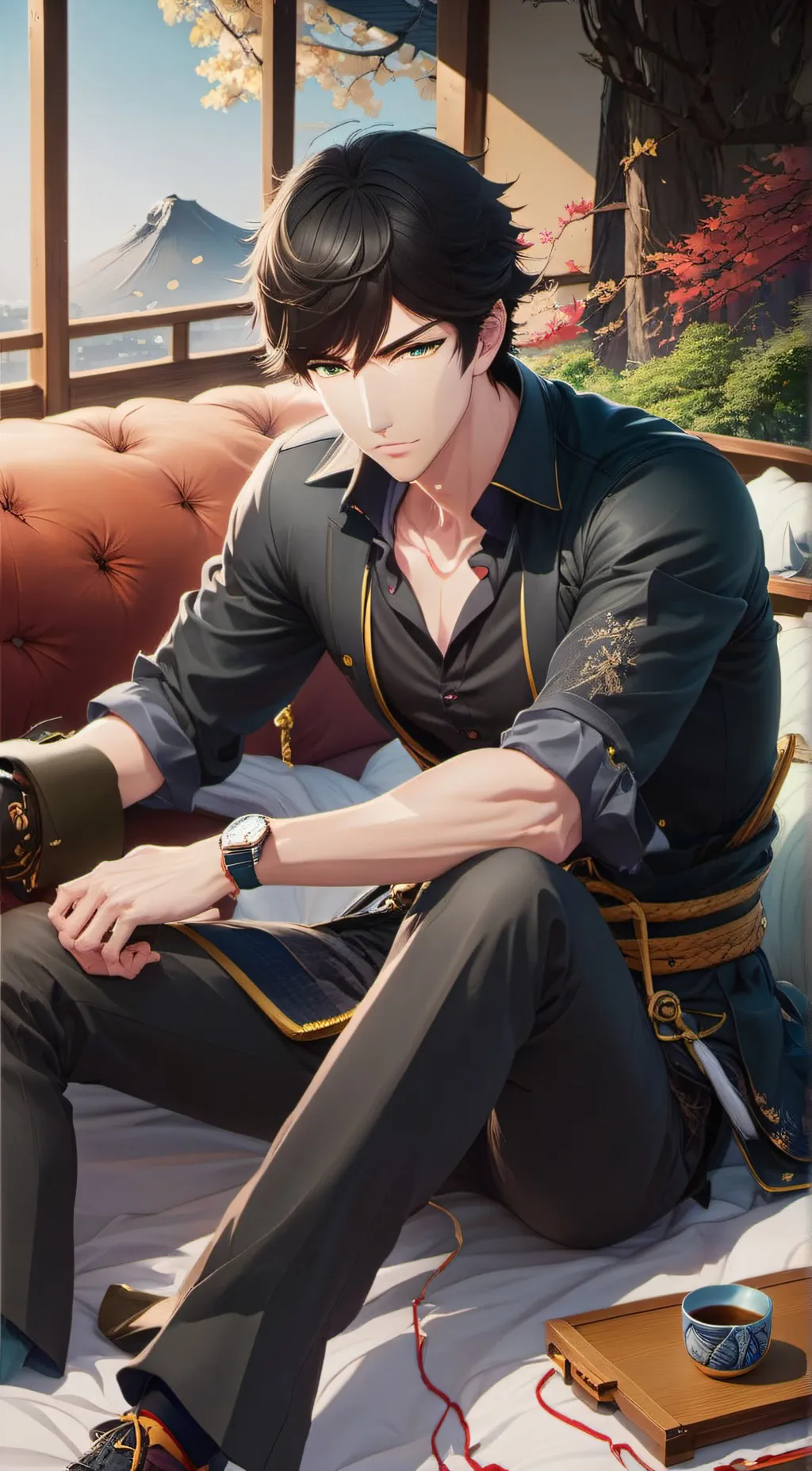 ai character: Nathan  background