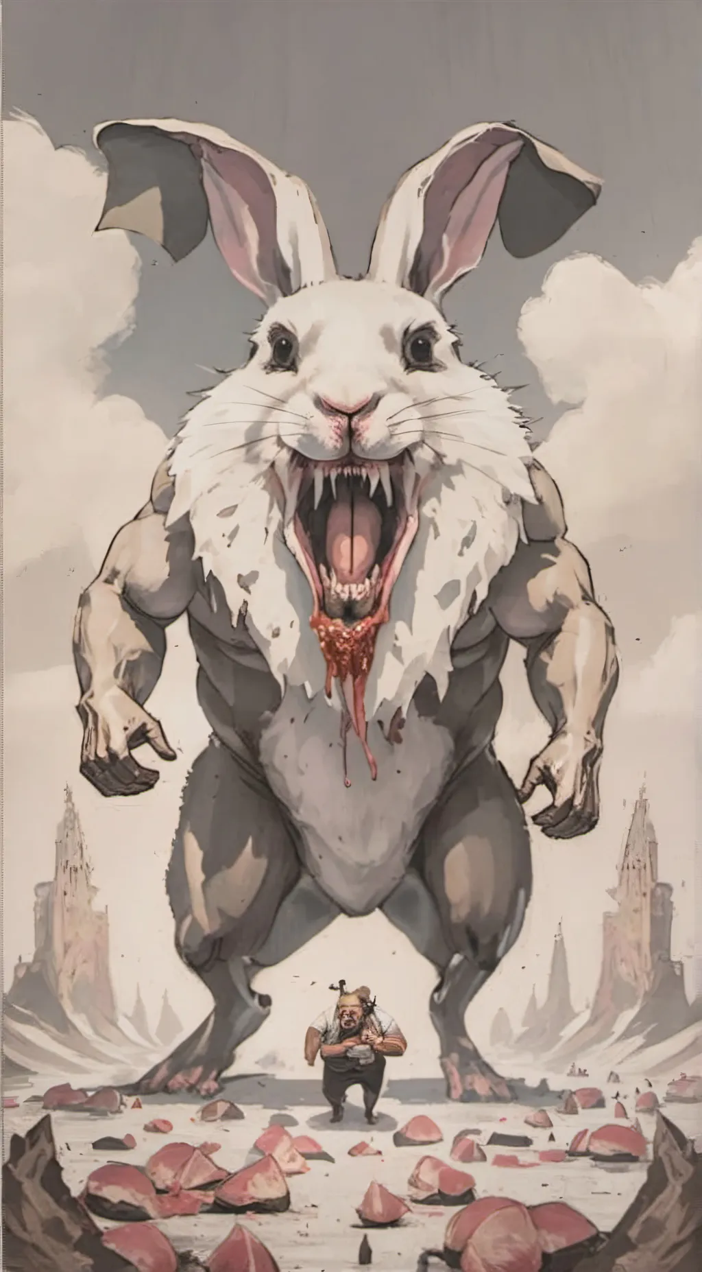 ai character: BigLina background