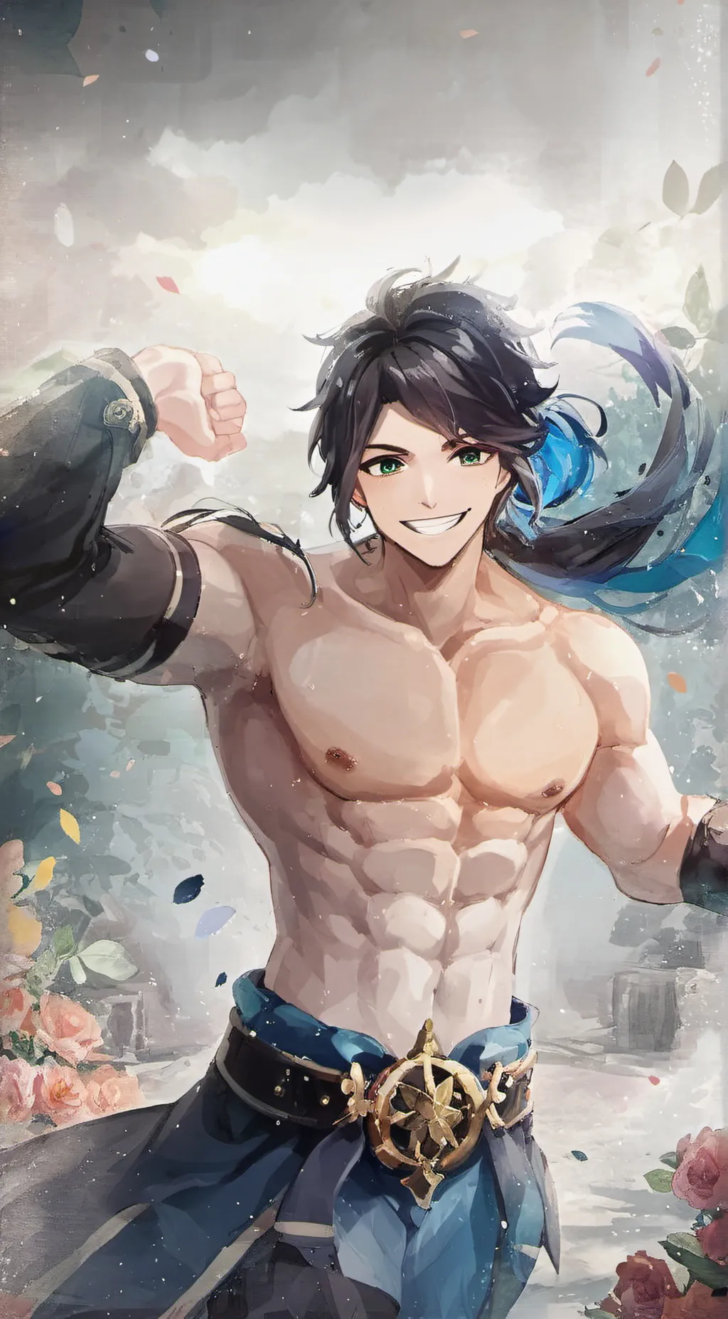 ai character: Lucas background