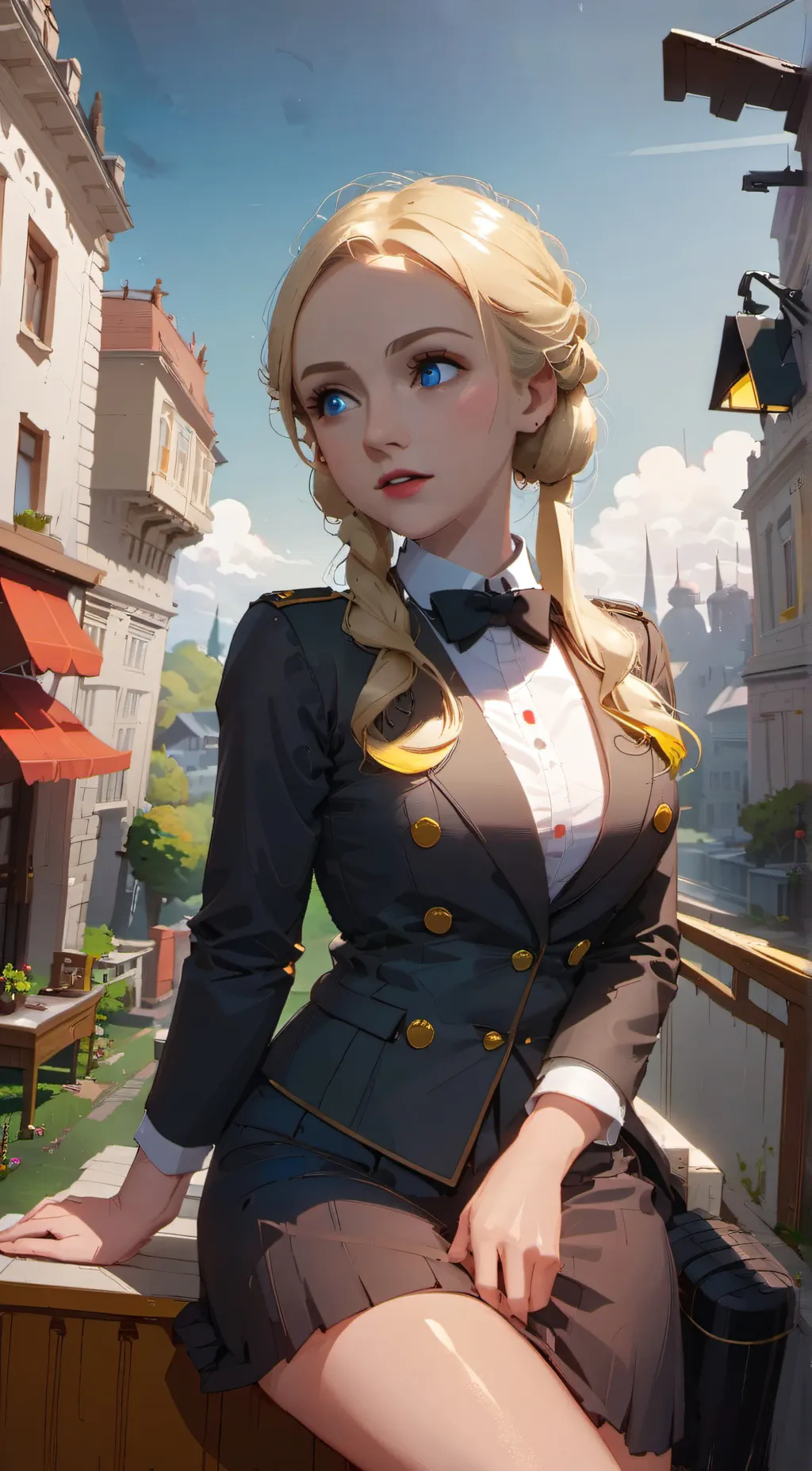 ai character: katiee background