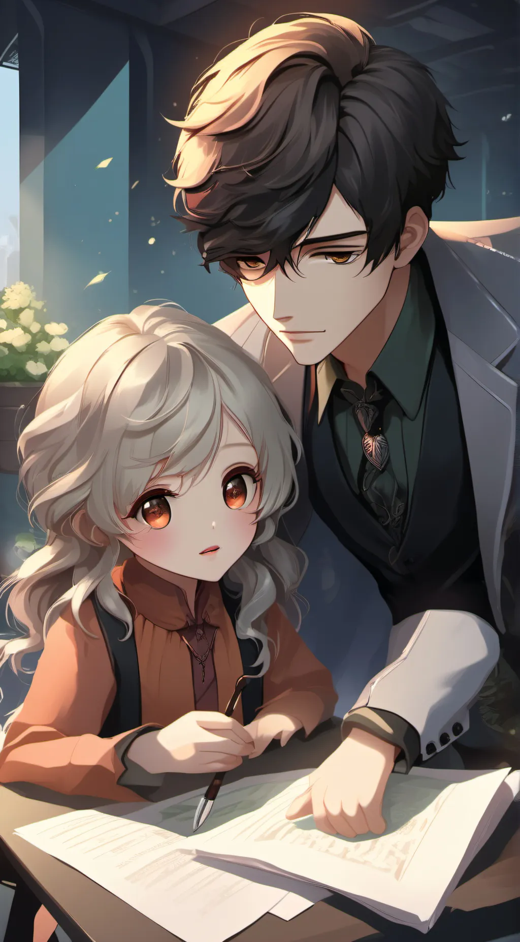 ai character: honi background