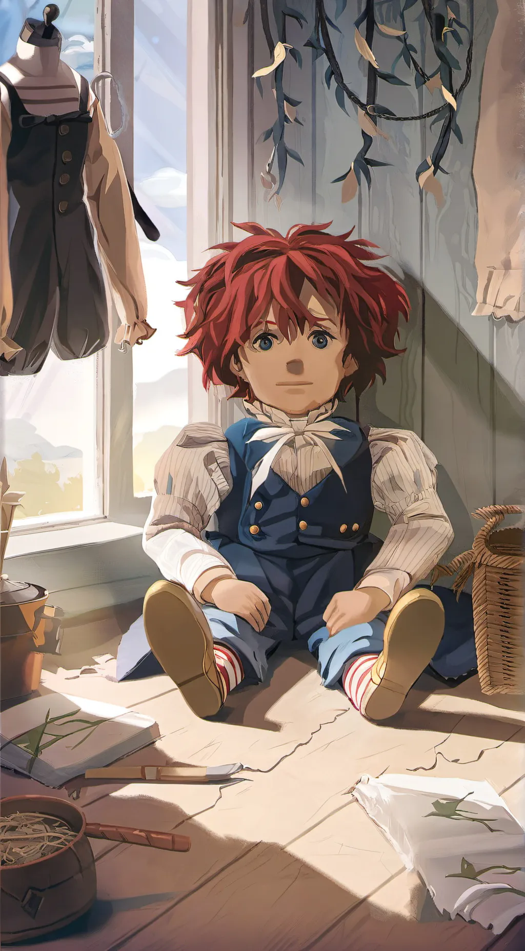 ai character: andy background