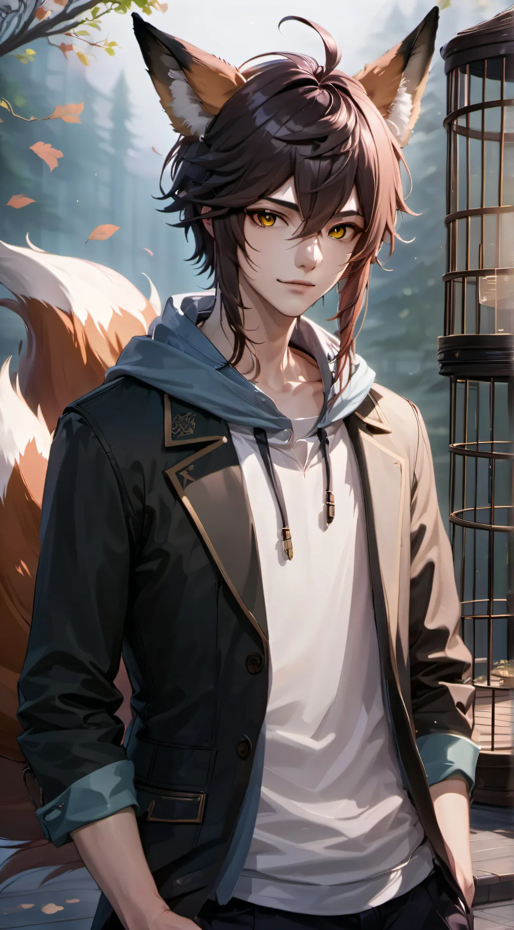 ai character: Alex background