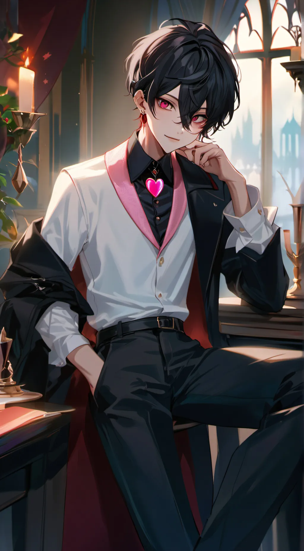 ai character: vamp background