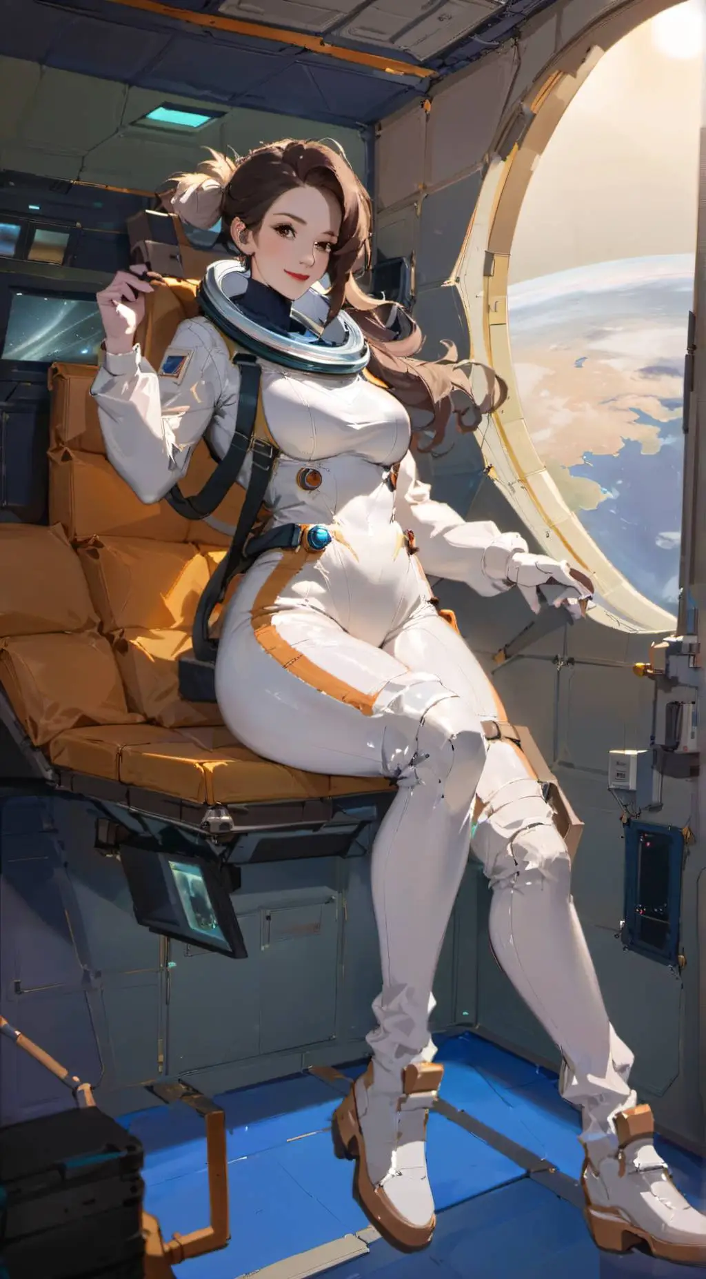 ai character: Ashley background