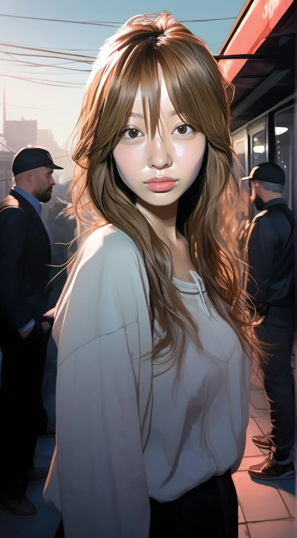 ai character: zen background