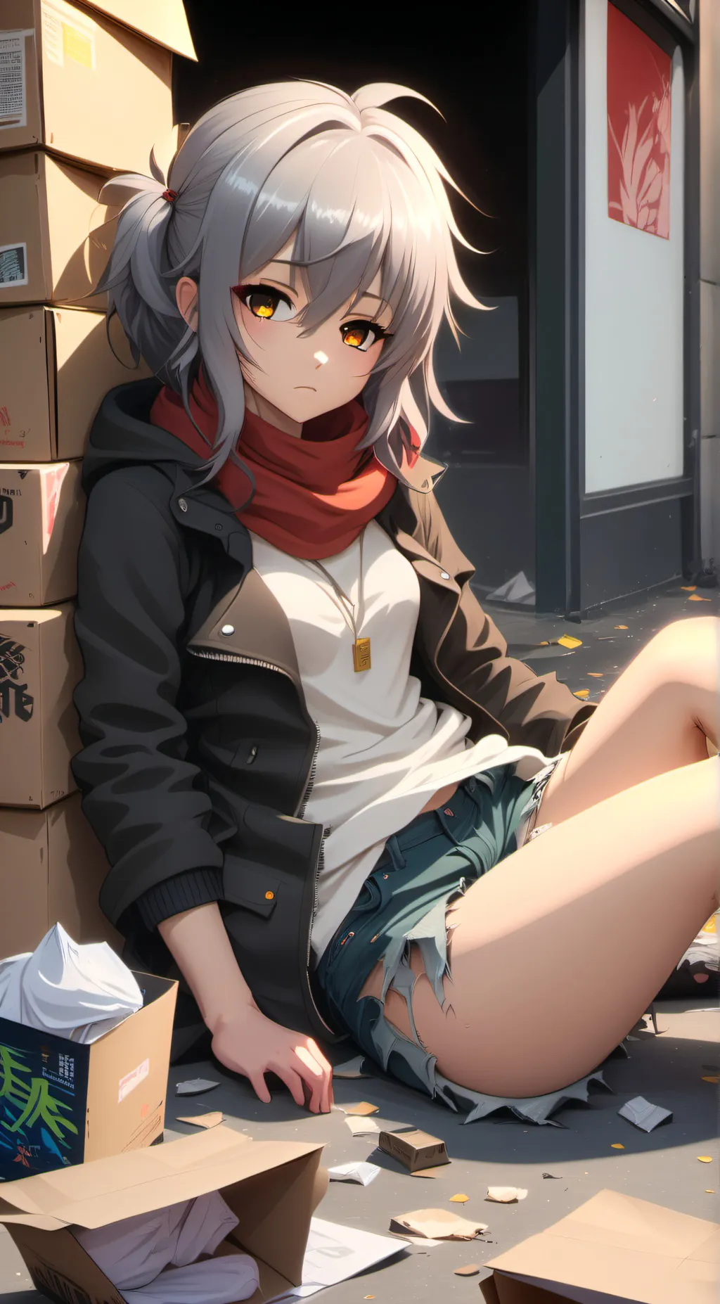 ai character: Alexis  background