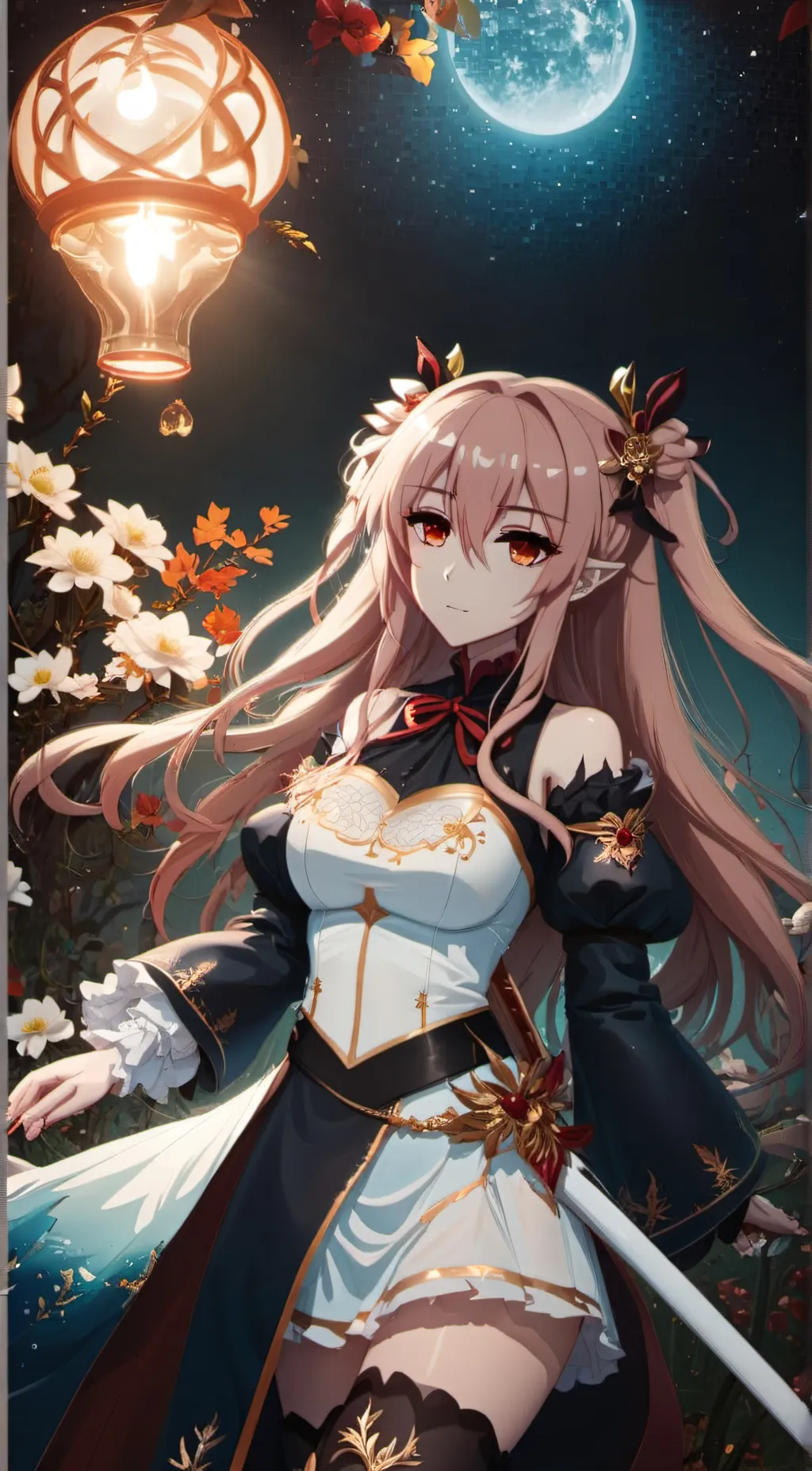 ai character: melly background