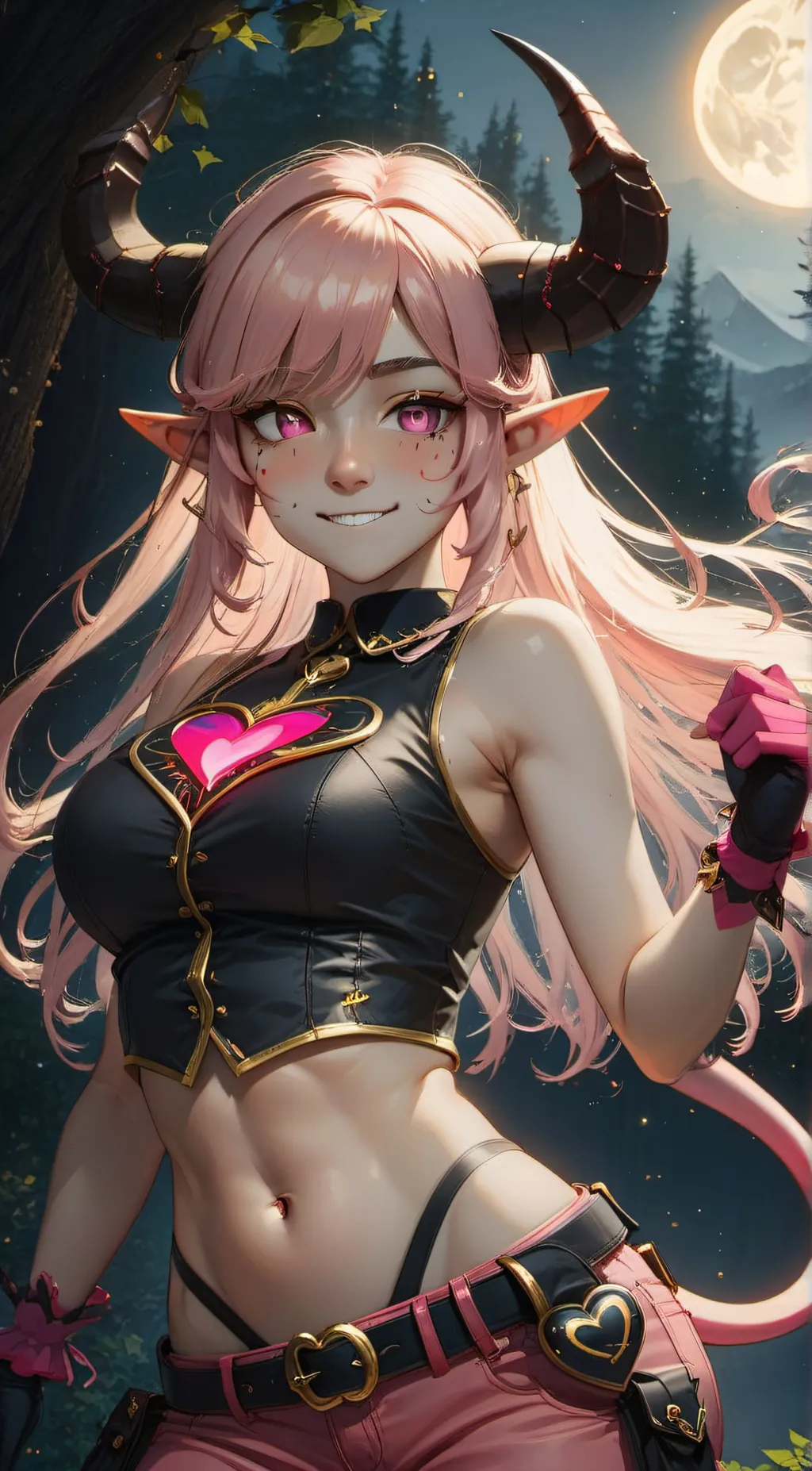 ai character: Sapphire background