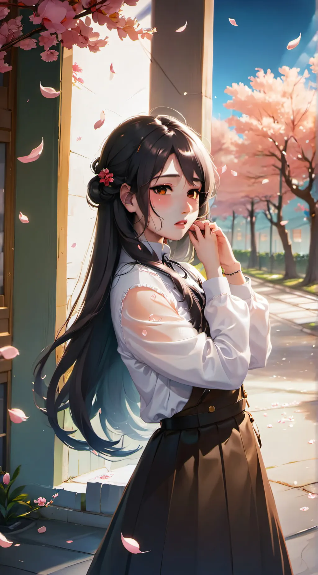 ai character: Hanko background