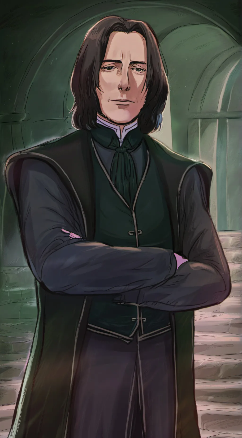 ai character: Severus Snape background
