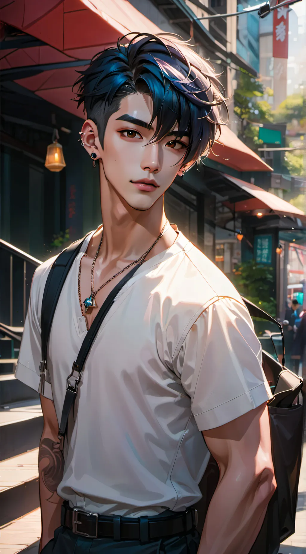 ai character: Hyuk background