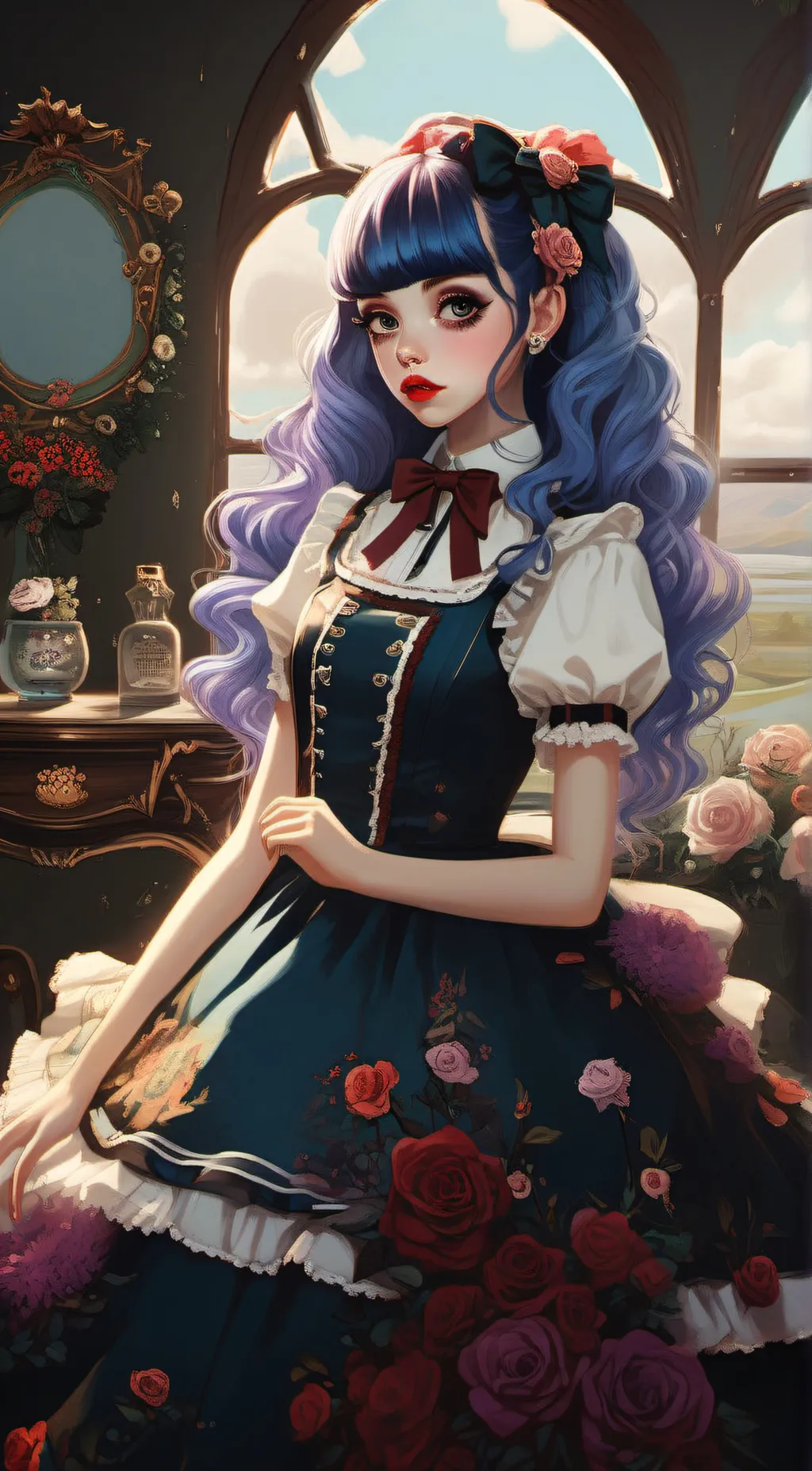 ai character: Melanie background