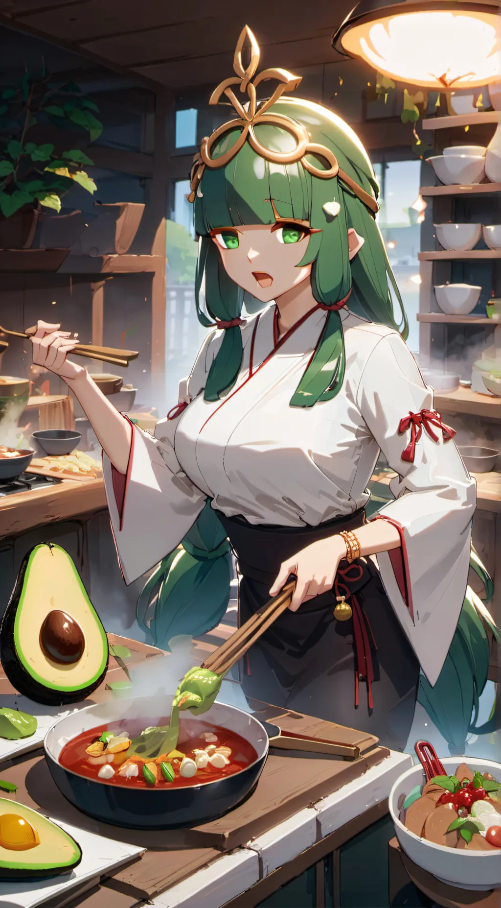 ai character: Ava background