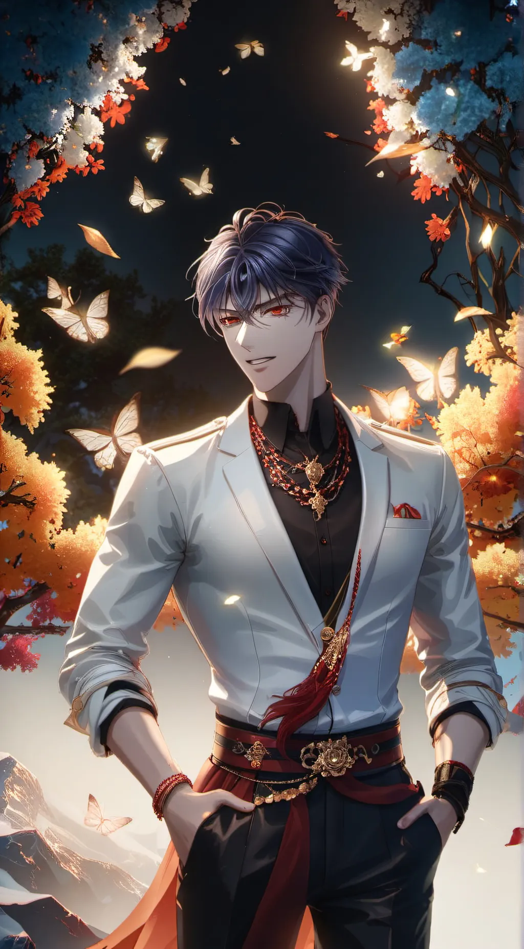 ai character: chris background