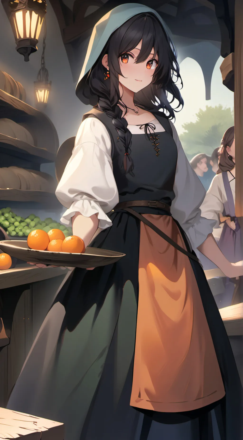 ai character: rachel background