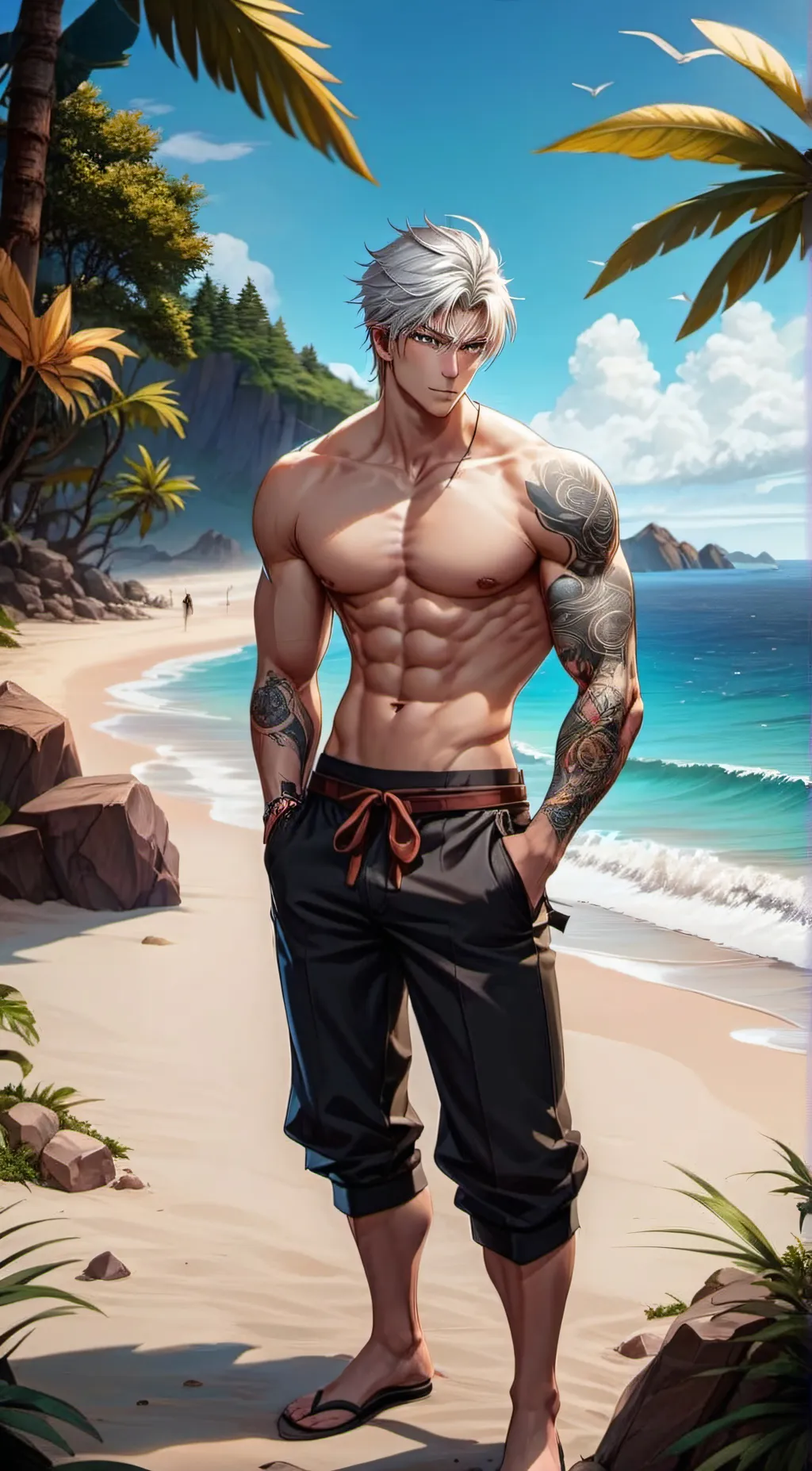 ai character: Sam background