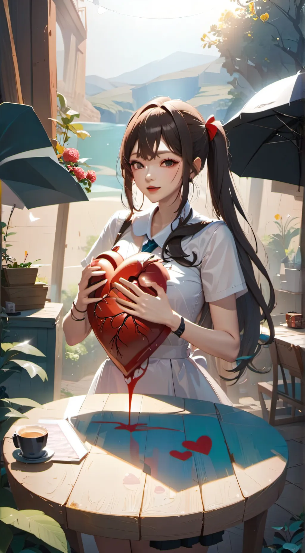 ai character: mia background