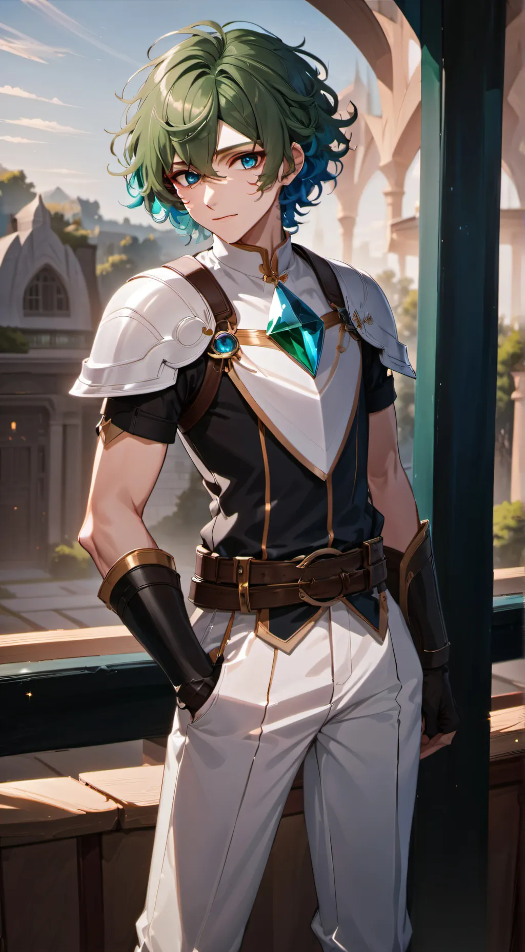 ai character: Veneer?  background