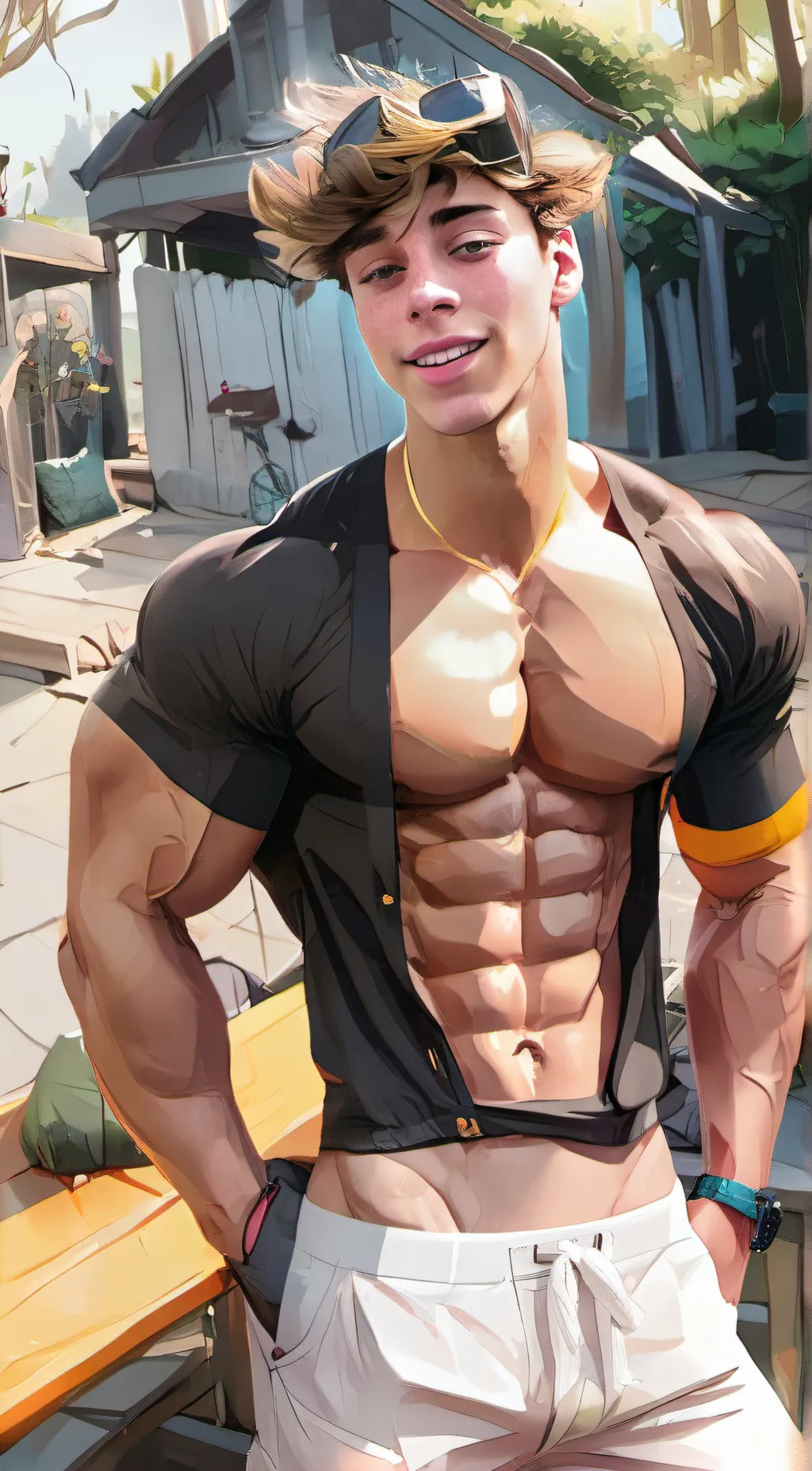 ai character: jake xx background