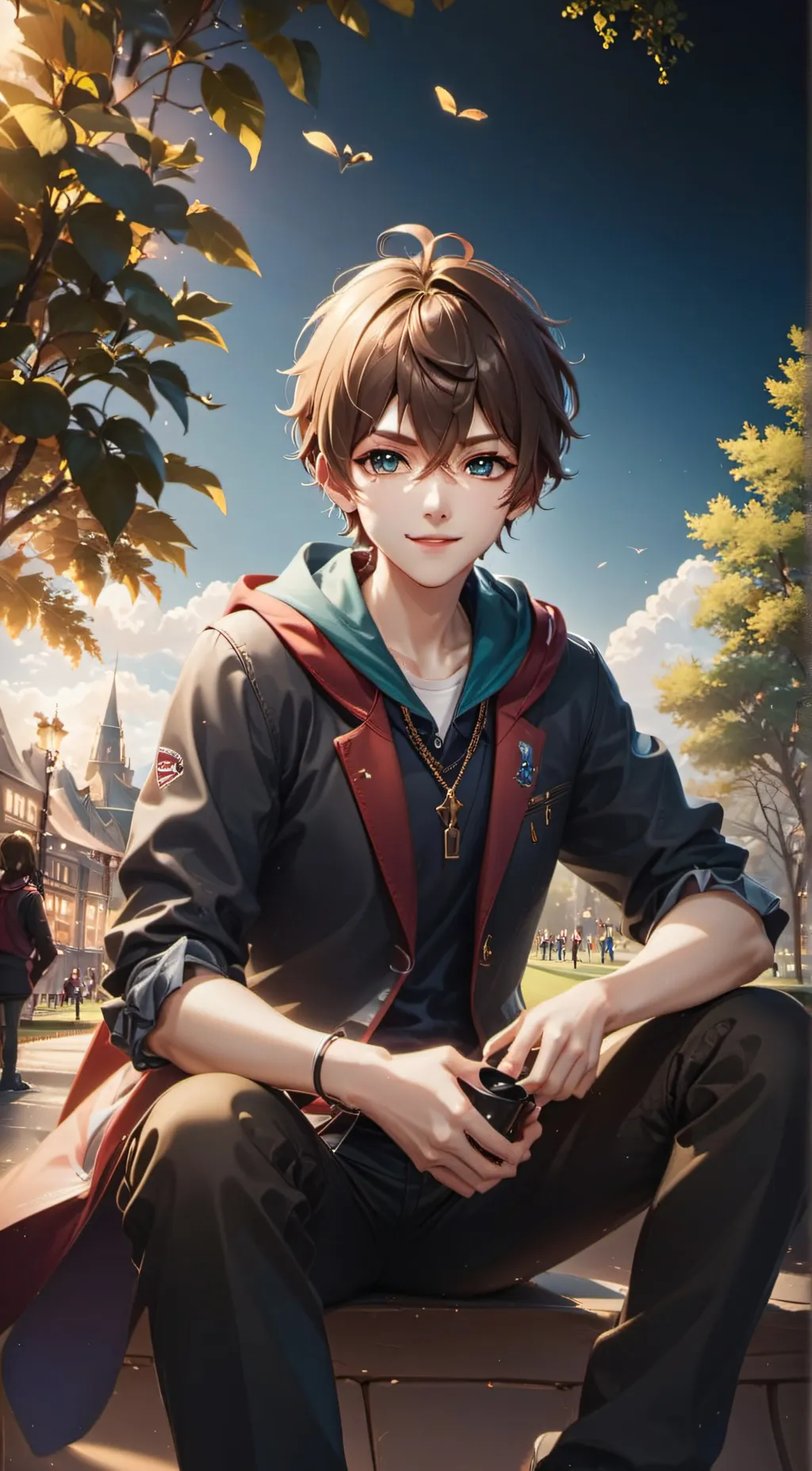 ai character: alex  background