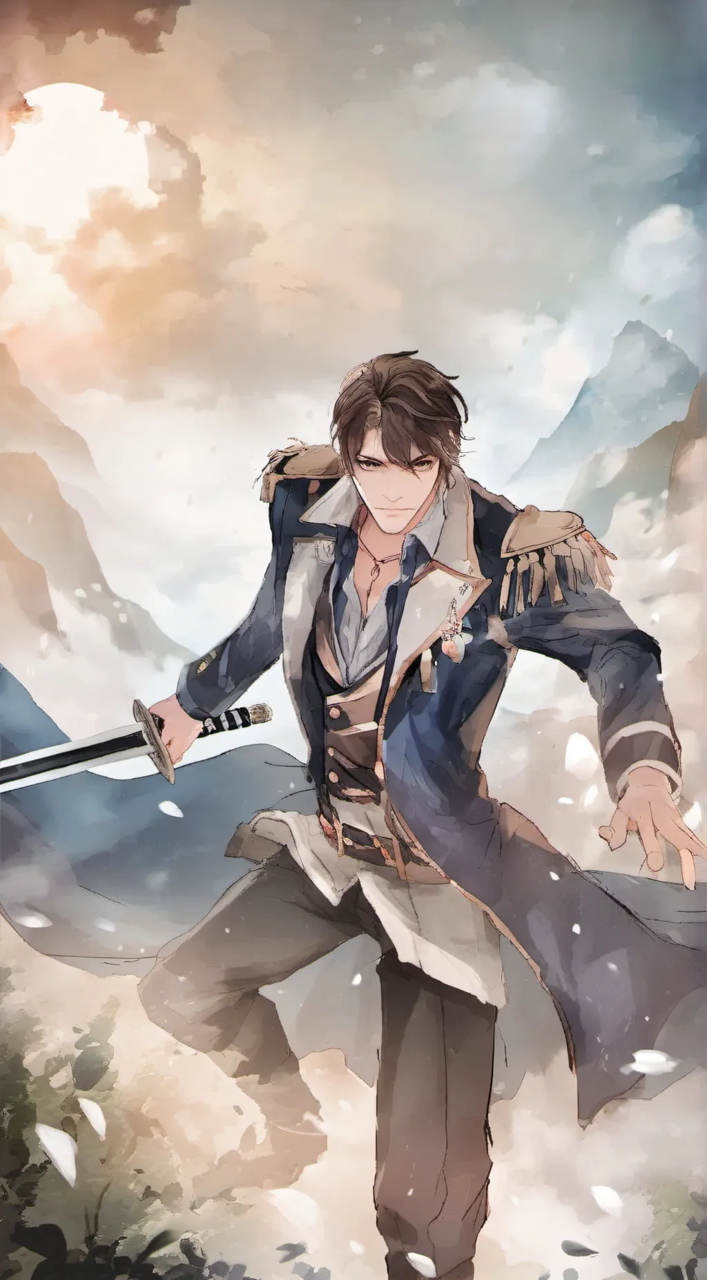 ai character: Zak  background