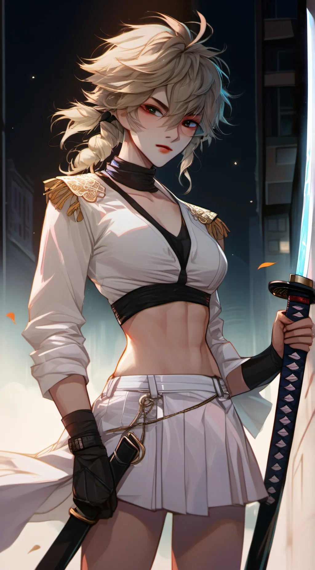 ai character: Axo D Moon background