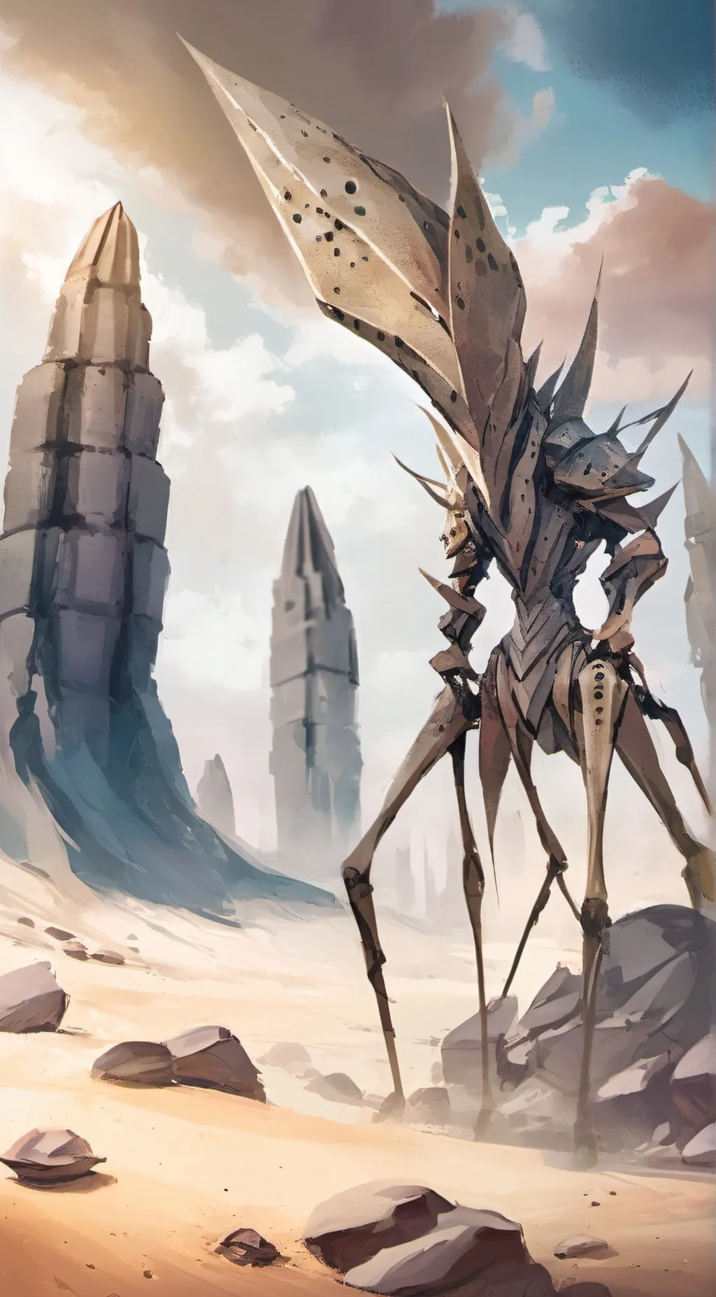 ai character: Oæenøiîæã background